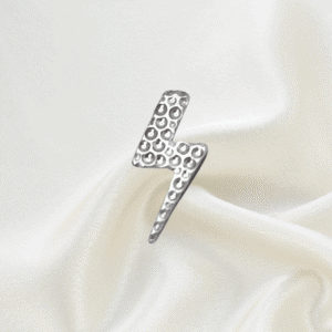 Joya rayo martillado / Helix piercing, titanio grado implante