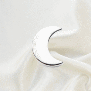 Joya luna mini lisa / Helix piercing, titanio grado implante