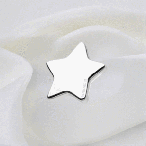 Joya estrella mini lisa / Helix piercing, titanio grado implante