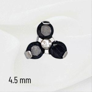 Joya trilogy cristal negro deluxe / Helix piercing, titanio grado implante