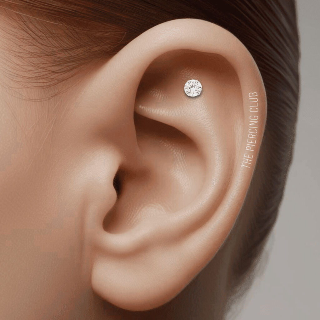 Piercing Flat en titanio grado implante ASTM F136 – The Piercing Club