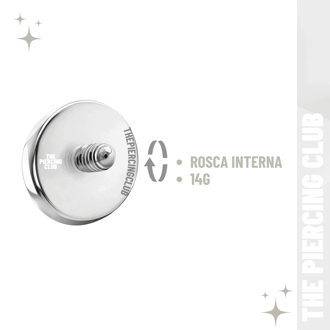microdermal rosca interna 14g titanio astm f136 the piercing club